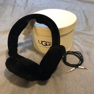 Ugg Black Wired Earmuffs